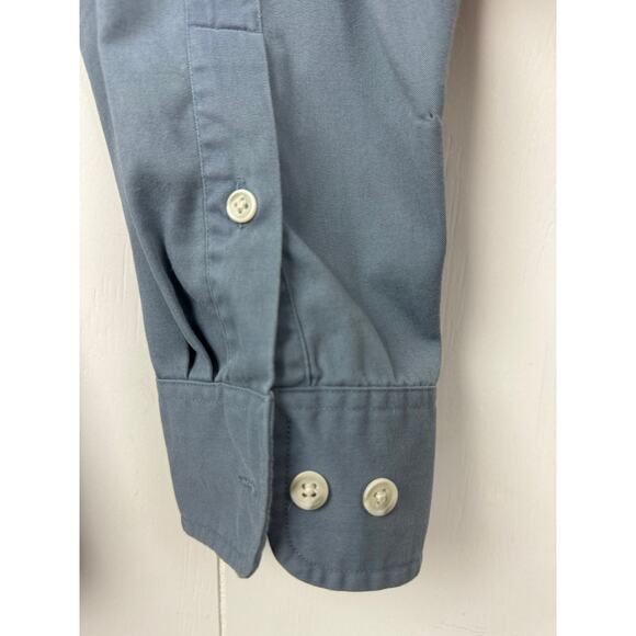 Men's Field Gear Long sleeve Blue Shirt, Sized M - Picture 4 of 8